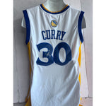 Load image into Gallery viewer, Stephen Curry Golden State Warriors game model jersey signed with proof
