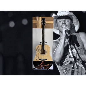 Kenny Chesney One of A kind 39' inch full size acoustic guitar signed with proof