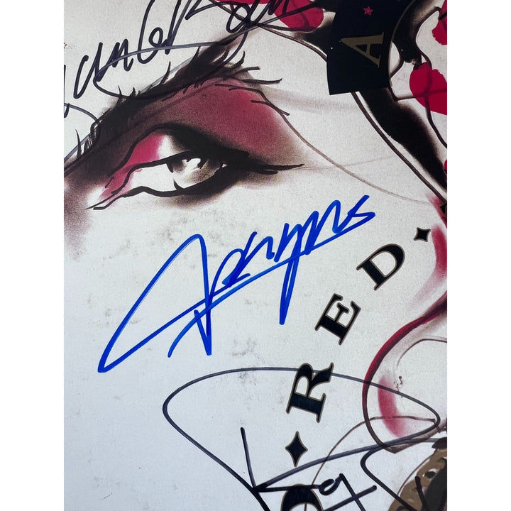 Simon Lebon Nick Rhodes John Taylor Andy Taylor Roger Taylor Duran Duran Arcadia LP cover  signed with proof..