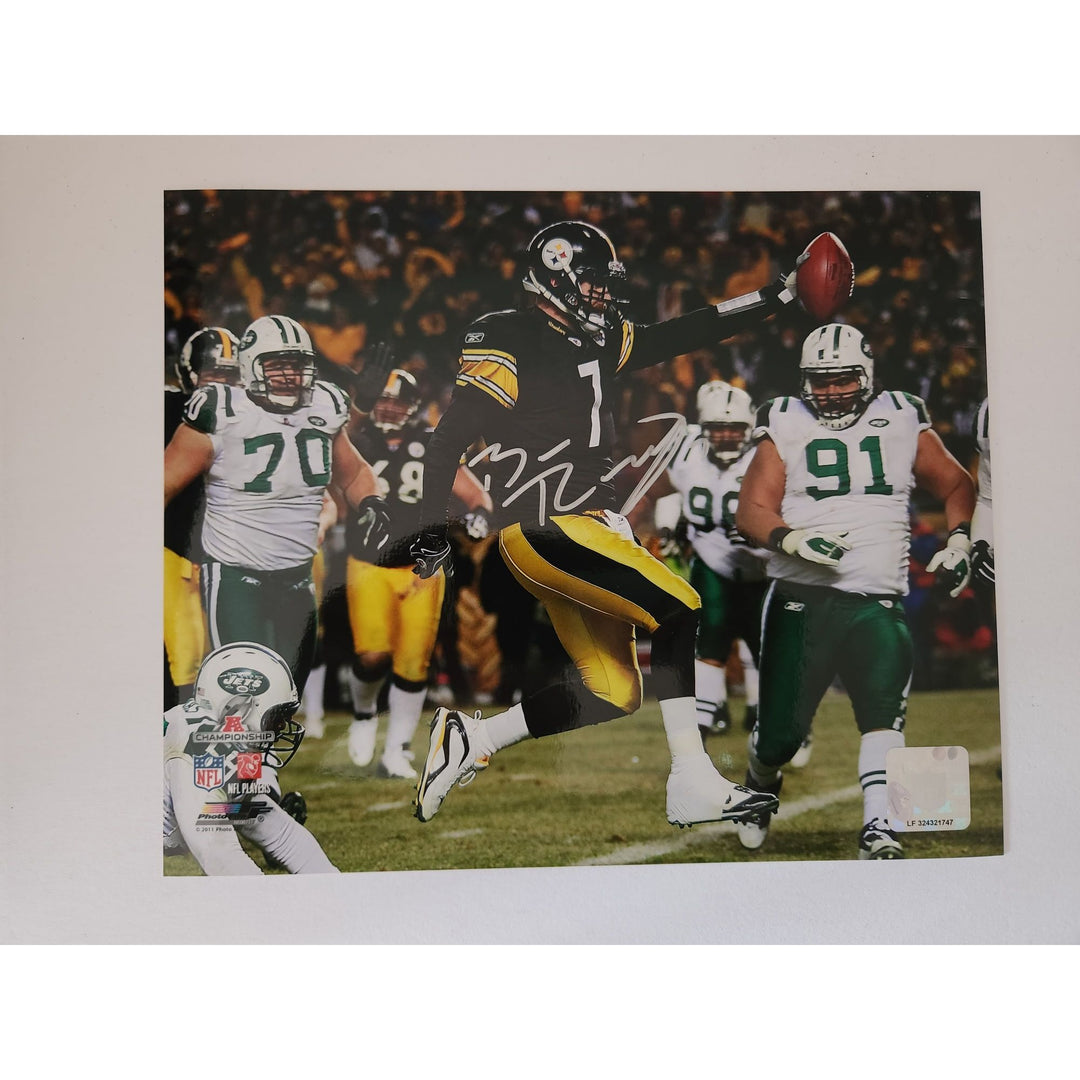 Ben Roethlisberger Pittsburgh Steelers 8x10 photo signed with proof