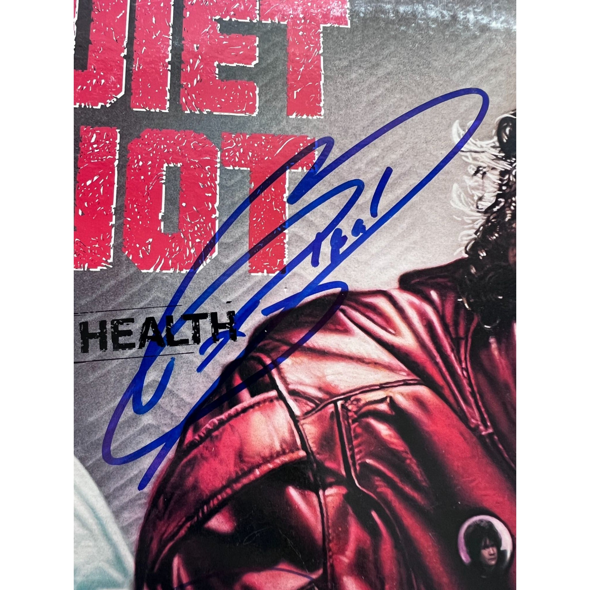 Quiet Riot signed lp "Metal Health" Kevin DuBrow, Randy Rhoads, Rudy Sarzo and Drew Forsyth signed