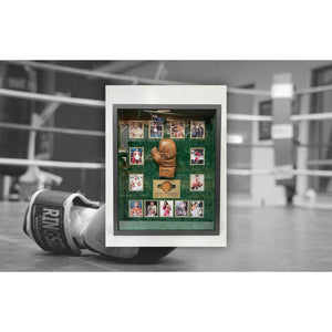 Heavyweight Champions of the World vintage boxing glove Muhammad Ali Mike Tyson George Foreman 14 champs framed glove
