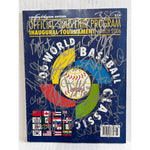 Load image into Gallery viewer, Team USA World Baseball Classic 2006 team signed program Ken Griffey Jr Alex Rodriguez Derek Jeter
