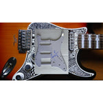 Load image into Gallery viewer, James Taylor Fender Stratocaster electric guitar pickguard signed with proof
