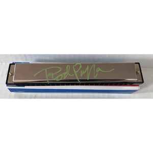 Rod Piazza Harmonica signed with proof