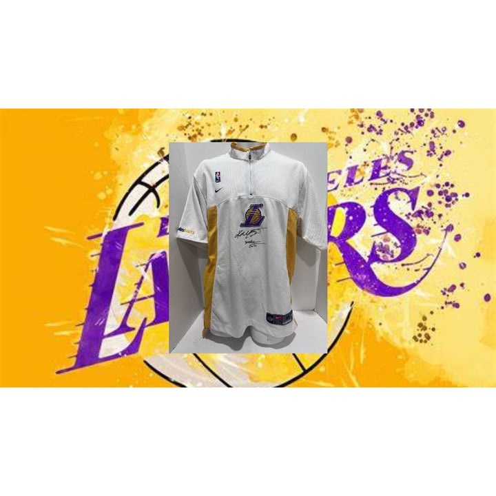 Kobe Bryant Los Angeles Lakers jersey signed with proof