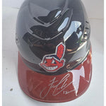 Load image into Gallery viewer, Francisco Lindor Cleveland Indians full size batting helmet signed
