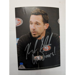Kyle Shanahan San Francisco 49ers 5x7 photo signed