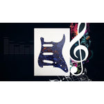 Load image into Gallery viewer, Lenny Kravitz stratocaster electric guitar pickguard signed with proof
