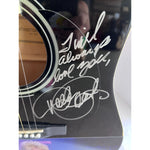 Load image into Gallery viewer, Dolly Parton one of a kind full size acoustic guitar signed and inscribed &quot;I will always Love You&quot; with photo proof
