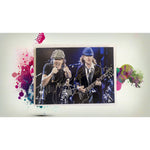 Load image into Gallery viewer, Brian Johnson and Angus Young AC/DC 5x7 photo signed with proof
