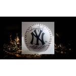 Load image into Gallery viewer, Aaron Judge and Derek Jeter New York  Yankees  Rawlings Major League baseball signed with proof
