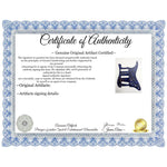 Load image into Gallery viewer, Gwen Stefani No Doubt stratocaster elecetric guitar pickguard signed with proof
