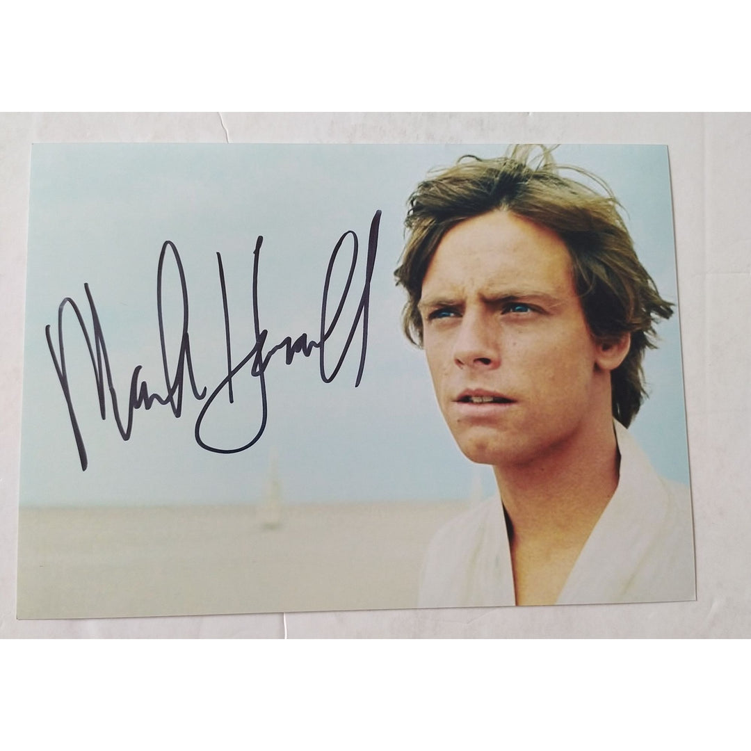 Mark Hamill, "Luke Skywalker", Star Wars, 5x7 photo, signed with proof