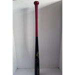 Load image into Gallery viewer, New York Mets Francisco Lindor Mizuno MLB game model bat signed with proof
