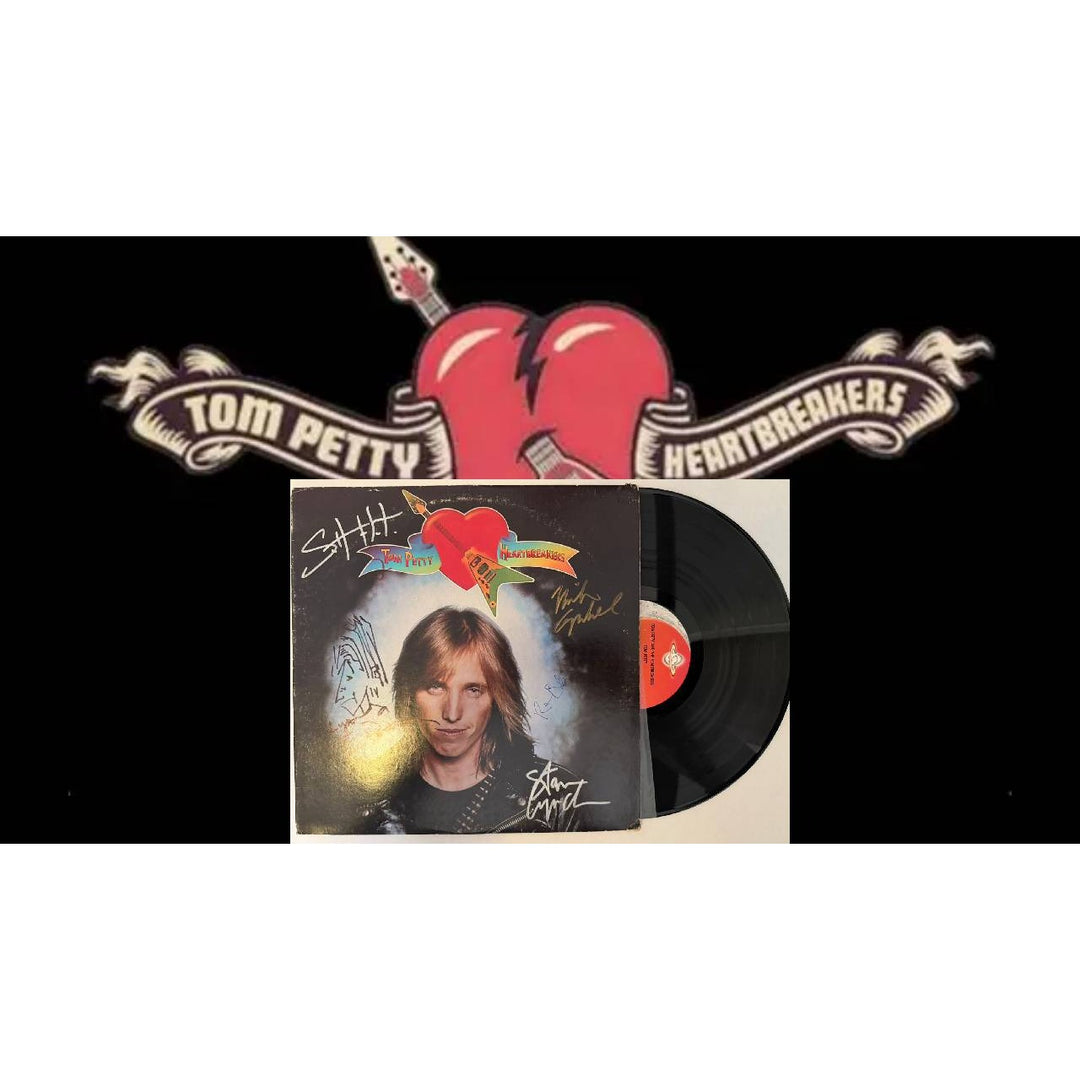 Tom Petty and the Heartbreakers "Tom Petty" LP signed with proof..