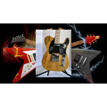 Load image into Gallery viewer, David grohl Taylor Hawkins the Foo Fighters Telecaster full size electric guitars signed with proof
