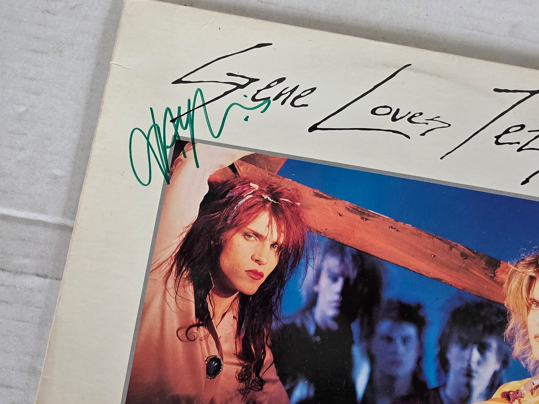 Gene Loves Jezebel signed Discover vinyl album by: Jay Aston, Pete Rizzo & James Stevenson
