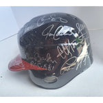 Load image into Gallery viewer, Cleveland Indians Legends Julio Franco Rocky calavito Carlos baerica Joe Carter Andre Thornton full size batting helmet
