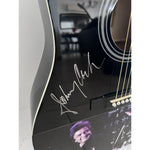 Load image into Gallery viewer, Waylon Jennings and Johnny Cash one of a kind full size acoustic guitar signed with proof
