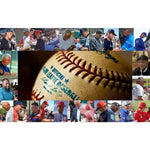 Load image into Gallery viewer, Sandy Koufax Clayton Kershaw Los Angeles Dodgers Cy Young award-winning pitchers baseball signed.&amp; inscribed with proof
