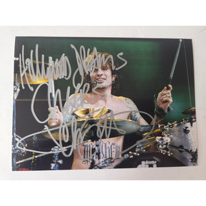 Tommy Lee Motley Crue legendary drummer 5x7 photo signed with proof