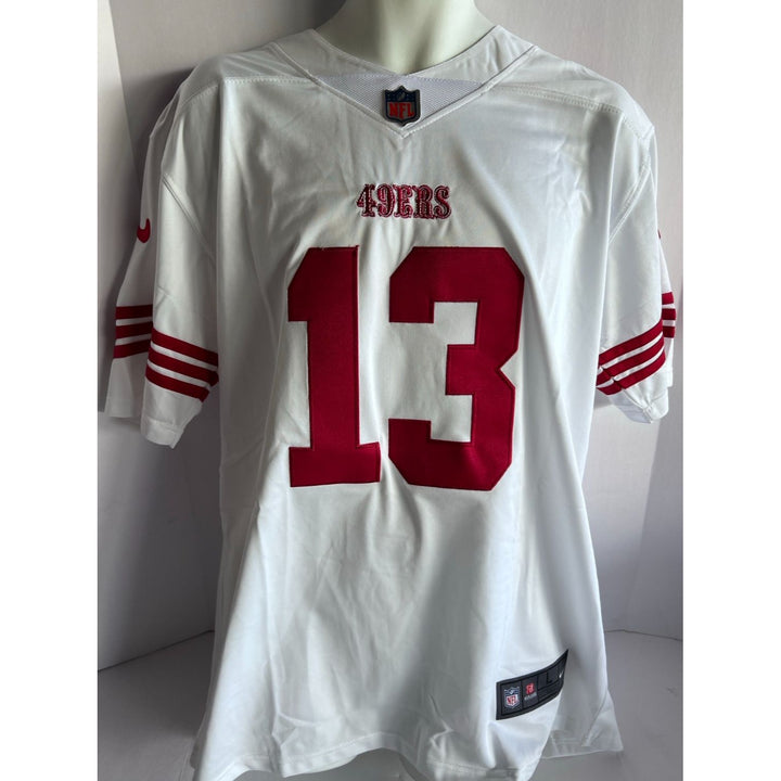 Brock Purdy San Francisco 49ers game model size L Nike jersey signed with proof