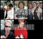 Load image into Gallery viewer, Eddie Van Halen, David Lee Roth, Alex Van Halen, Michael Anthony Fender Stratocaster guitar pickguard signed with proof
