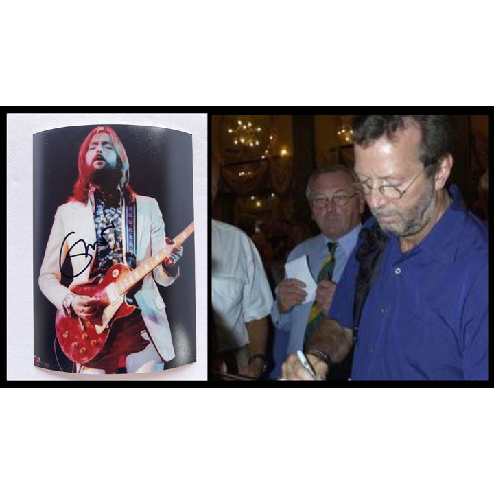 Eric Clapton 5x7 photograph signed with proof