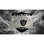 Load image into Gallery viewer, Joshua Jacobs, Derek Carr, Jon Gruden Las Vegas Raiders signed football with proof
