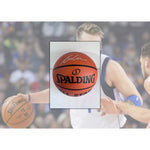 Load image into Gallery viewer, Luca Doncic Dallas Mavericks Spalding NBA Basketball full size signed with proof
