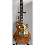 Load image into Gallery viewer, Pearl Jam Eddie Vedder Jeff Ament, Stone Gossard, Mike McCready, and Dave Abbruzzese Les Paul electric guitar signed with proof
