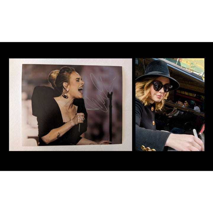 Adele Laurie Blue Adkins 8x10 photograph signed with proof