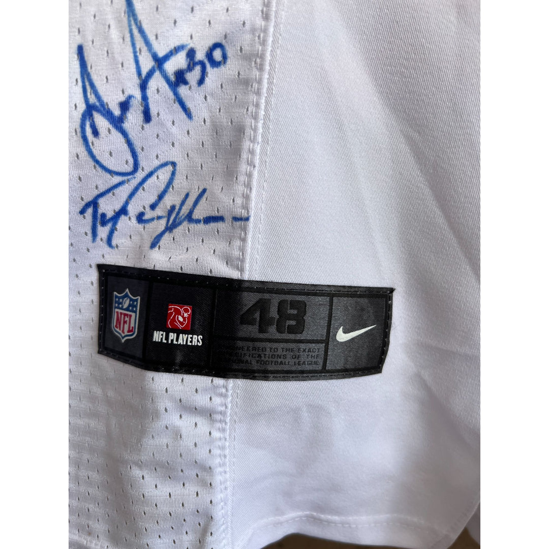 Eli Manning 2012 New York Giants Super Bowl champions team sign Jersey Nike game model size 48 signed