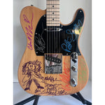 Load image into Gallery viewer, Stevie Nicks Peter Green Lindsey Buckingham Mick Fleetwood John &amp; Christine McVie Fleetwood Mac electric telecaster guitar signed with proof
