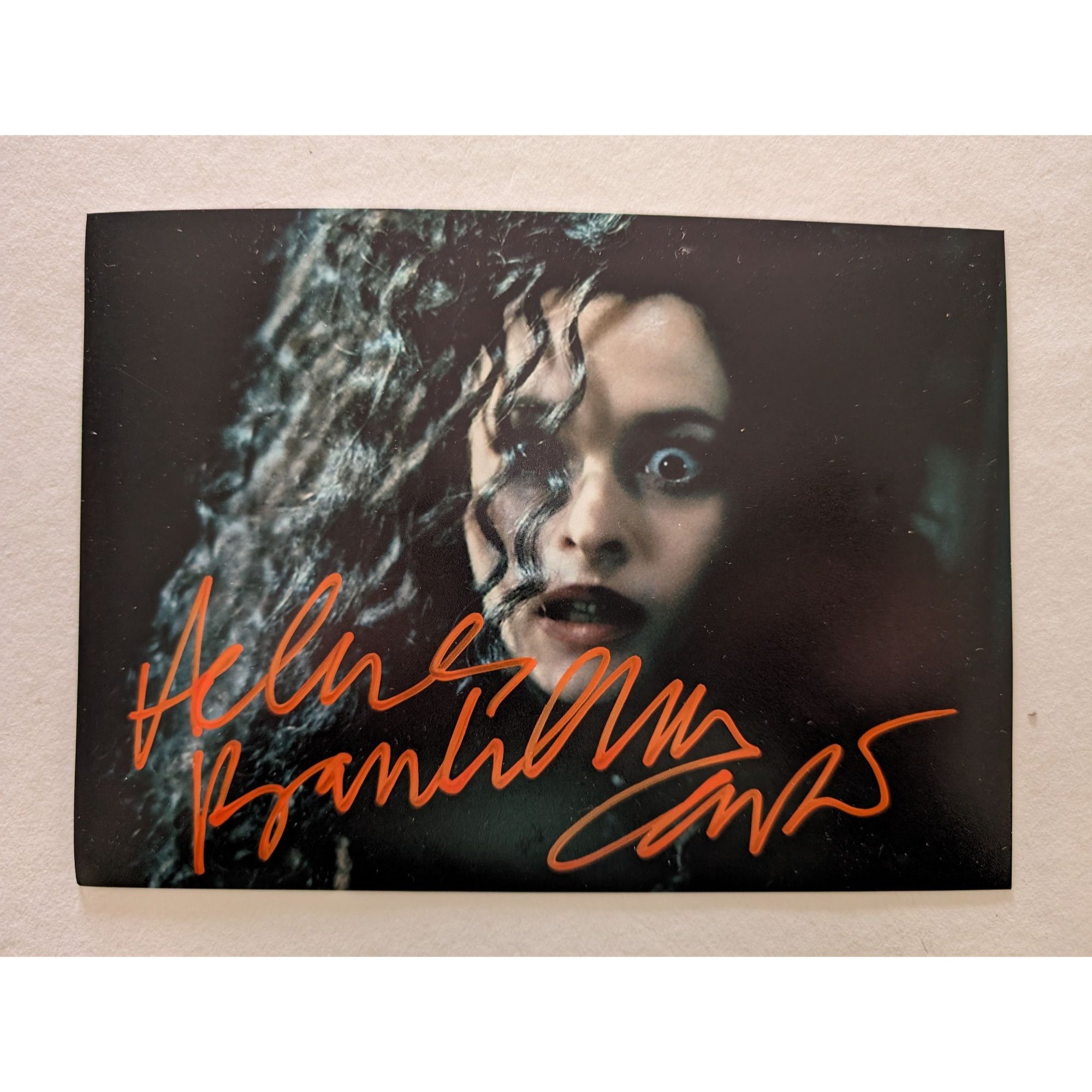 Helena Bonham Carter Harry Potter 5 x 7 photo signed