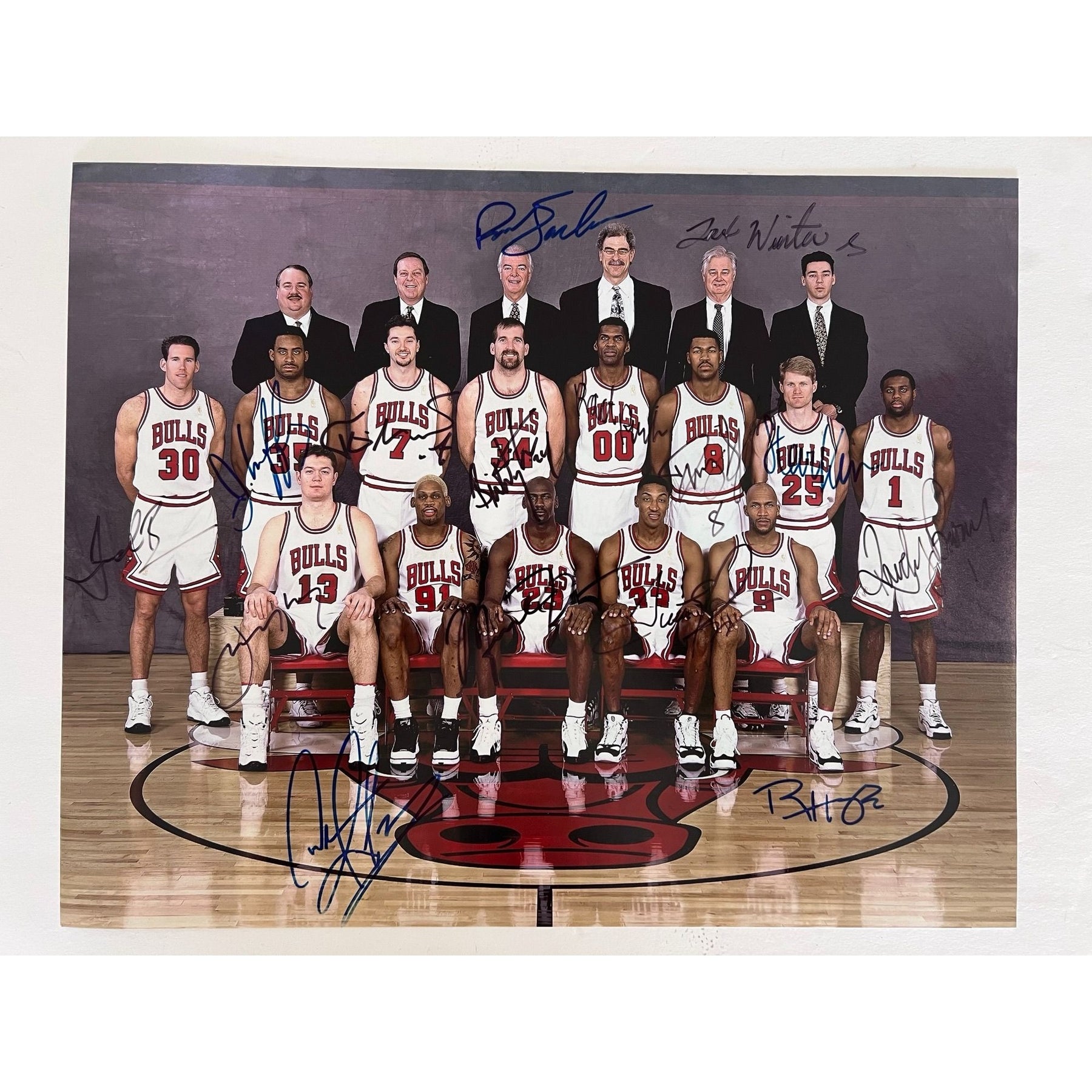 Basketball Player Chicago Bulls Coach 1996 1995 96 Chicago Bulls