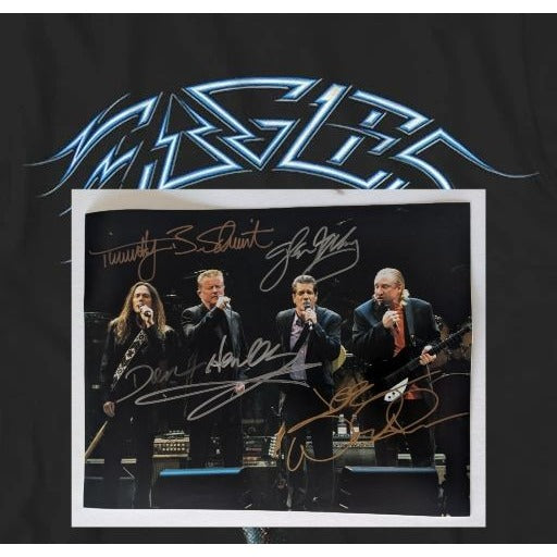 The Eagles, Don Henley, Joe Walsh, Glenn Frey, Timothy B. Schmidt, 11x14, photo, signed with proof