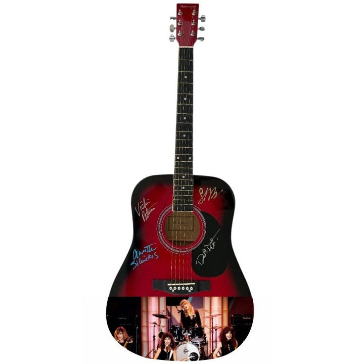 Bangles One of a Kind full size acoustic guitar signed with proof.