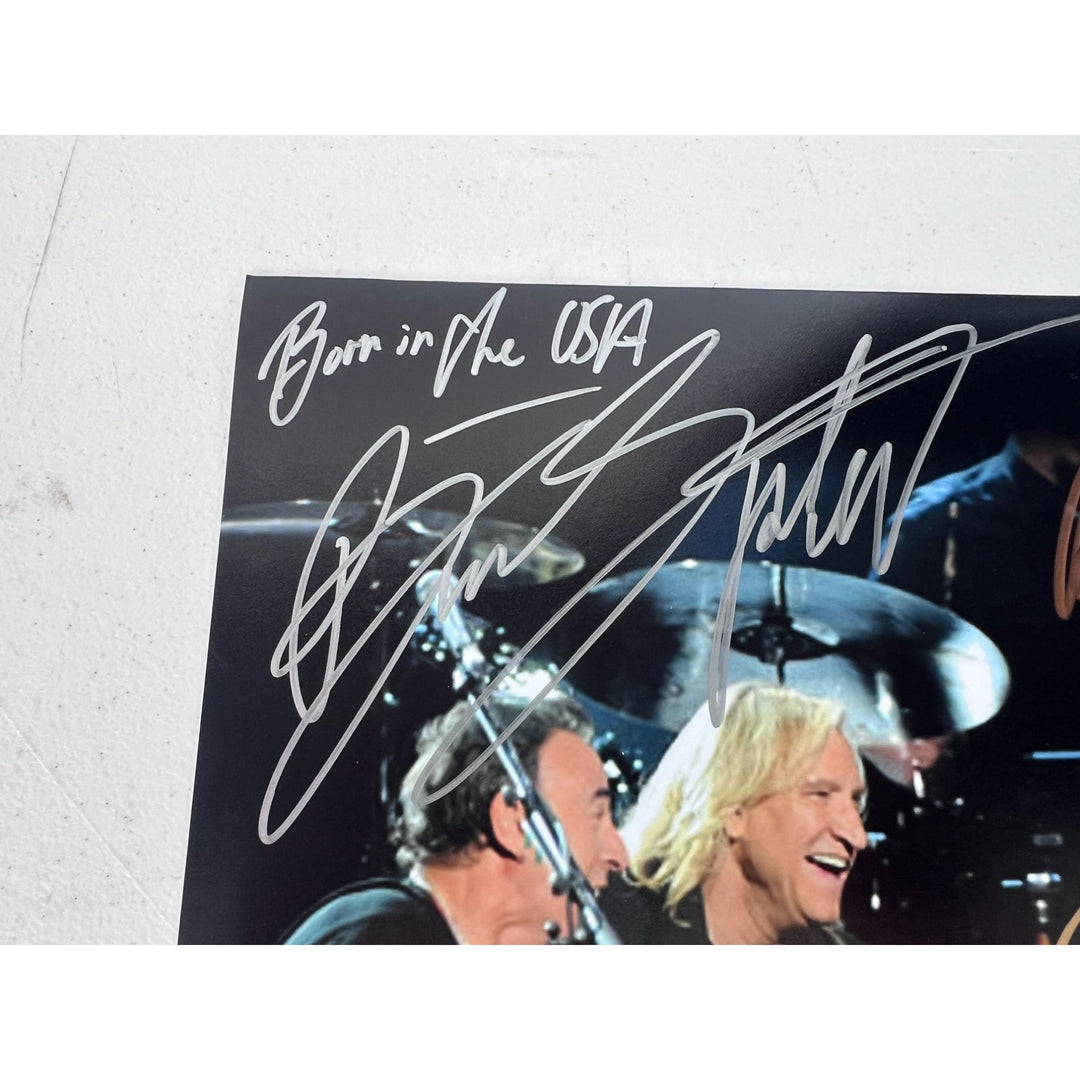 Sir Paul McCartney Bruce Springsteen, Joe Walsh & Rusty Anderson 11x14 photo signed with proof.