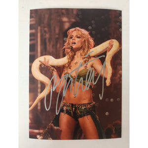 Britney Spears 5x7 photo signed with proof