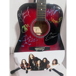 Load image into Gallery viewer, Eddie Vedder Pearl Jam Stone Gossard Mike McCready Jeff Ament full size acoustic guitar signed with proof
