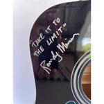 Load image into Gallery viewer, The Eagles Bernie Laden Joe Walsh Don Henley Glenn Frey Randy Meisner signed and inscribed full size acoustic guitar with proof
