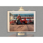 Load image into Gallery viewer, Michael Schumacher Formula 1 Legend 8x10 photo sign with proof
