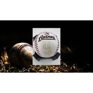 Houston Astros Nolan Ryan and Roger Clemens baseball signed with proof