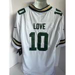 Load image into Gallery viewer, Green Bay Packers Jordan Love game model Jersey size M signed with proof
