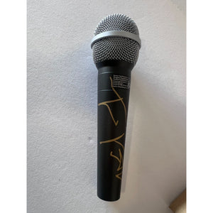 Tom Petty microphone signed with proof