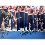 Load image into Gallery viewer, Michael Jordan, Larry Bird, Patrick Ewing, Ervin Magic Johnson, Dream Team 8x10 photo signed with proof
