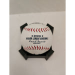 Load image into Gallery viewer, Aaron Judge New York Yankees Rawlings Baseball signed with proof free acrylic display case
