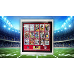 Load image into Gallery viewer, Tom Brady Bart Starr Joe Namath Johnny Unitas 15 5x7 photos signed with proof of the NFL&#39;s greatest quarterbacks of all time
